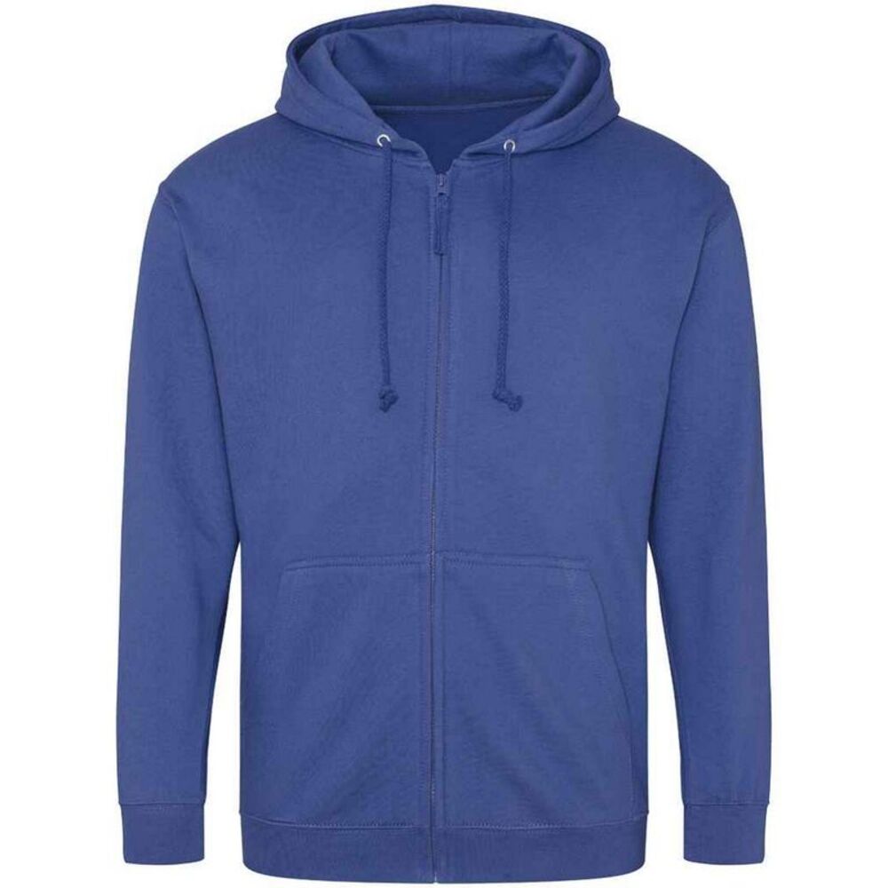 Awdis Mens Full Zip Hoodie / Royal Blue